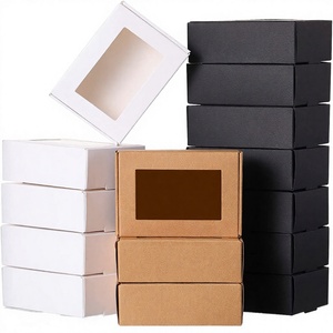 Empaque de Regalo de Papel Kraft con Laminación Brillante, Autoensamblable, para Alimentos, Hecho con Material Reciclado, Personalizado para Chocolate, Sushi y Dulces - Product Image 3