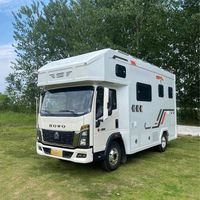 Автодом Sinotruck HOWO с жесткой крышей и подъемным механизмом, для бездорожья, с теплоизолированной крышей, для кемпинга в дикой природе, производство Китай, ISO CCC