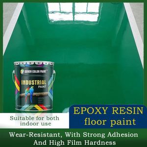 Pintura Epóxica Industrial de Siete Colores para Pisos, Revestimiento Epóxico Resistente al Desgaste, Alta Dureza, Modelo 01 para Fábrica - Product Image 2