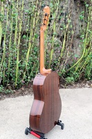 Gitar Klasik Spanyol China Aiersi Custom Label Handmade Lattice Bracing Solid Canadian Cedar Top di Stock String Instrument