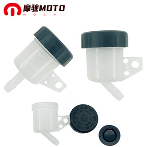 Taza transparente para aceite de frenos de motocicleta Mochi con tapa negra para scooter y bicicleta eléctrica, pieza de repuesto - Product Image 1