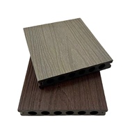 Planches de terrasse en WPC antidérapantes et imperméables, co-extrusion, vente en gros, terrasse composite pour l'extérieur