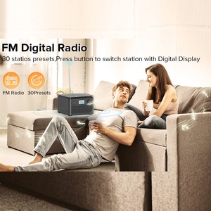 Lecteur CD portable rechargeable avec radio FM, Bluetooth, USB, anti-saut de disque, haut-parleur stéréo Hi-Fi pour usage extérieur et domestique - Product Image 6