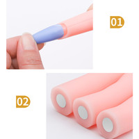 Doigt d'entraînement en silicone pour la manucure, articulé et pliable, pour la formation et la présentation d'outils de nail art – Vente en gros