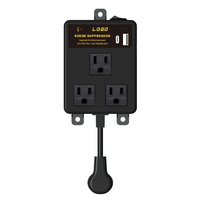 Régulateur de tension automatique électronique monophasé Konstar 15A AC avec affichage LED, protection contre les surcharges et les sous-tensions 50/60Hz