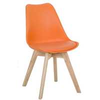 Chaise de bureau de style nordique avec dossier : minimaliste, relaxante, moderne, idéale pour la réception, les réunions et le bureau
