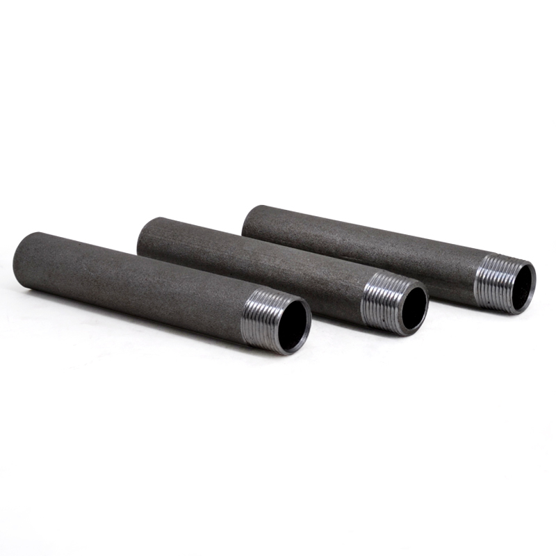 Lot De Raccords Filetés En Fonte Malléable Noire - 6 Pièces 1-1/4" (nipple Set) - Neuf