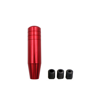 Car Gear <b>Knob</b> 13cm Black Aluminum Alloy Universal Ergonomic <b>Shift</b> Handle - Product Image 2