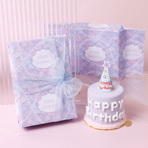 Wholesale High Quality Birthday <b>Tissue</b> Rolls Mermaid Gift Packaging <b>Wrapping</b> <b>Paper</b> Roll Uperior Craftsmanship - Product Image 2