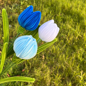 Kit Fai-da-Te per <span class=keywords><strong>Fiori</strong></span> in Scovolini, Materiale per Bouquet Artigianali, <span class=keywords><strong>Fiori</strong></span> in Scovolini Pronti - Product Image 5