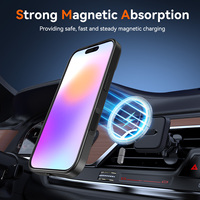 Coque de téléphone magnétique transparente antichoc SilverShield originale pour iPhone 17 16 15 14 13 12 11