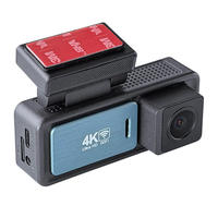 Dashcam dengan 2 Saluran Kamera Mobil 4k, Pemantauan Parkir Dashcam 4k, Kamera Depan dan Belakang, Mendukung Wifi DVR Dashcam 4k