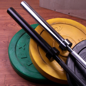 <span class=keywords><strong>Barre</strong></span> de musculation en acier de 7 pieds (20 kg) avec poids de 5 kg et 10 kg pour la musculation et le powerlifting à la salle de sport et à domicile - Product Image 4