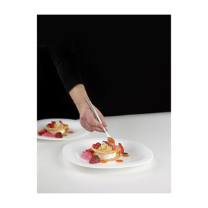 Pinzette di precisione Lacor con punta a cucchiaio in acciaio inossidabile per lavori delicati - Product Image 2