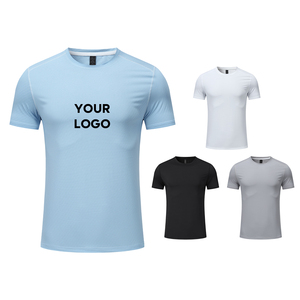 เสื้อยืดกีฬา โพลีเอสเตอร์ 100% หลายสี เสื้อยืดเทนนิส ฟิตเนส วิ่ง ผู้ชาย แขนสั้น - Product Image 5