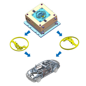 Molde de Fundición a Presión de Acero Personalizado Longhua para Volante de Coche, Calidad Premium para Accesorios de Vehículos - Product Image 3