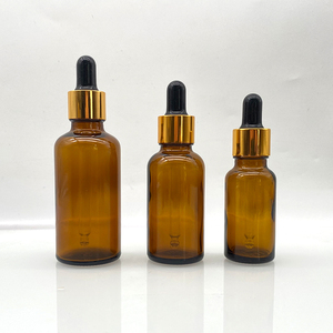 5ml 10ml 15ml 20ml 30ml 50ml 120ml 200ml Bottiglia Di <span class=keywords><strong>Olio</strong></span> Marrone Con Tappo Dorato - Product Image 4