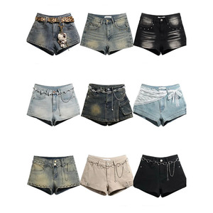 Shorts in Denim Casual Estivi da Donna, Shorts in Denim Aderenti da Donna, Shorts in Denim alla Moda per Ragazze - Product Image 6