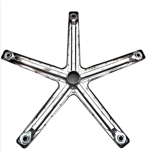 Cama de masaje resistente Vintage para salón de peluquería, estilista hidráulico, pierna, oficina, silla de peluquero, Base cromada de estrella de hierro - Product Image 4