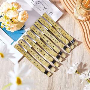 Yüksek polyester kalite özel olay festivali parti şerit kumaş bir kez kullanım markalar <span class=keywords><strong>logo</strong></span> metin baskı bilekliği bilezikler - Product Image 4