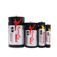 Super Heavy Duty Powercell Piles R03 R6P Batera 1,5 V Baterías de celda de lápiz Zinc Carbon AA AAA C D Baterías Batería seca