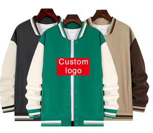 2024 LOGO hommes streetwear personnalisé coupe-vent letterman baseball vestes varsities collège vestes - Product Image 1