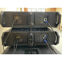 Système de sonorisation actif RM210A RM118A+ avec deux enceintes linéaires de 10'' et un caisson de basses actif de 18'' 2*500W pour scène professionnelle, spectacle, mariage