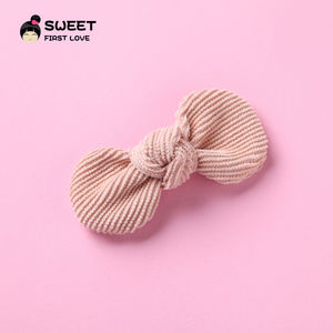 14 unids/lote de horquillas con lazo de pana para niñas, Mini tocado sólido, pinzas para la cabeza para niños, pinzas para el cabello, accesorios para el cabello con lazo encantador - Product Image 5