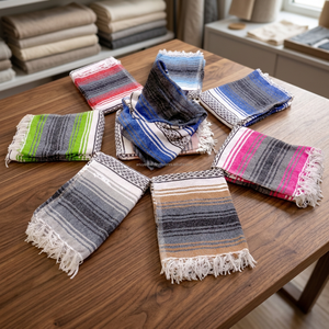 2020 New Design 100% Acrylic Woven Picnic <b>Blanket</b> <b>Throw</b> Soft Long Wearable - Product Image 3