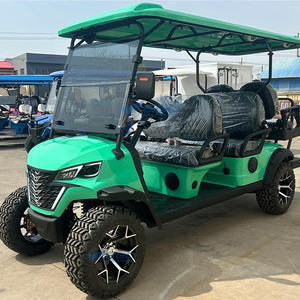 Voiturette de golf électrique à batterie lithium nouvelle conception avec 5-6 sièges, autonomie de 90 km, certifiée CE, à vendre - Product Image 2