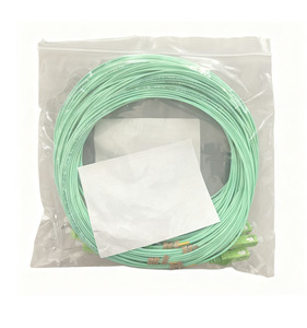 Cordon de brassage à fibre optique Netceed ETC 1,6 mm SC/APC FTTH WiFi, longueurs 1,5 m-4 m, Aqua Garter Optique G657A2 - Product Image 5