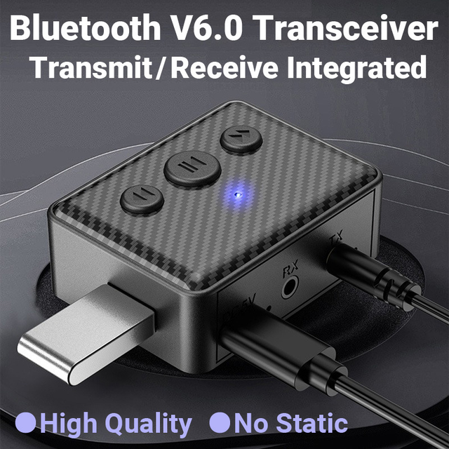 BT 5.4 Audio Receiver 3.5mm AUX RCA USB U-Disk Stereo Music Wireless Audio Adapter for PC TV Car Kit Speaker Amplifier