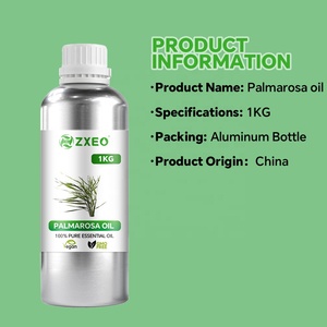 Olio di Palmarosa 100% Naturale, Oli Essenziali Puri per Skincare, Profumeria e Fragranze, Distillazione a Vapore - Product Image 3