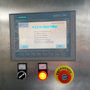 Tự động đóng hộp máy bia có ga nước giải khát làm đầy và ghép mí lon máy - Product Image 4