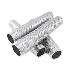 Filtre à mailles perforées sur mesure en acier inoxydable 304, <span class=keywords><strong>cartouche</strong></span> filtrante à trous ronds, simple ou double couche, support inclus - Product Image 6