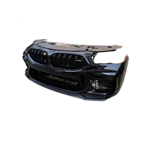 Bumper Serat Karbon 8 Series M8 G14 G15 G16 Bekas, Pengganti Pelindung Plastik, Dilengkapi Lubang Sensor Park Assist, Custom Car Bolt-On