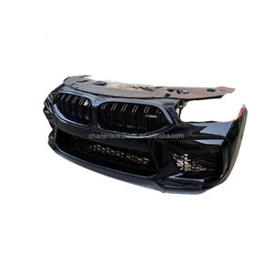 Per BMW <span class=keywords><strong>serie</strong></span> <span class=keywords><strong>8</strong></span> M8 G14 G15 G16 paraurti in fibra di carbonio nuovo ricambio di protezione in plastica con gancio di traino taglio paraurti auto personalizzato - Product Image 3