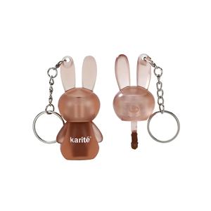 Gloss à lèvres mat imperméable Karite au design lapin mignon avec porte-clés, longue tenue, hydratant et brillant - Product Image 6