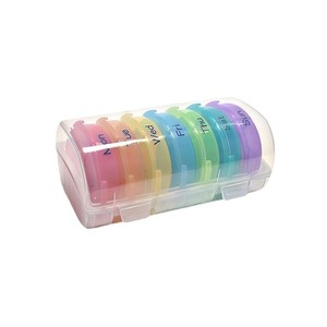 Estuches Semanales para Guardar Pastillas, Organizador de Medicamentos para 7 Días, 2 Veces al Día, Contenedor de Pastillas de Viaje de Gran Capacidad - Product Image 2