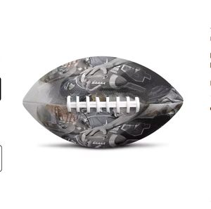 NOUVEAU Ballon <span class=keywords><strong>de</strong></span> rugby personnalisé américain pour adultes et jeunes, entraînement en plein air, logo <span class=keywords><strong>de</strong></span> rugby, <span class=keywords><strong>photo</strong></span>, imprimé en 3D, cuir, antidérapant - Product Image 5
