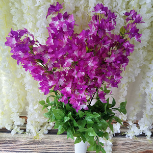 Flores Artificiales Queyiyi, Buganvillas de 103 cm, Color Morado, Decoración para Bodas, Decoración del Hogar - Product Image 4