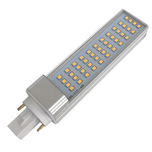 Lámpara LED regulable G24 G24D <span class=keywords><strong>G24Q</strong></span>, Bombilla de lámpara enchufable de inserción horizontal, 2 pines, 4 pines, emisión de 180 grados, 12V, 120V, 230V - Product Image 5