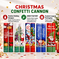 Canon à Confettis Portable Personnalisé pour Noël, Fêtes, Mariages, Anniversaires et Événements – Vente en Gros