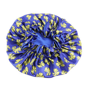 महिलाओं के लिए कस्टम सैटिन बोननेट महिलाओं के लिए कस्टम सैटिन बोननेट, बालों वाली टोपी महिला सिर पुष्प प्रिंट बाल सहायक उपकरण पहनते हैं - Product Image 5