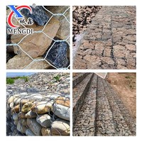 Canasta de Gabiones Galvanizadas por Inmersión en Caliente, Alta Resistencia, Protección Contra la Erosión, Muro de Contención, Ingeniería para Fijar Suelos, Prevenir el Desgaste, Mejor Precio