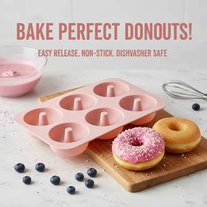 Molde de Silicona de Alta Calidad con 6 Cavidades, Ecológico, Certificado LFGB, Apto para Alimentos, para Hornear Pasteles y Muffins - Product Image 4