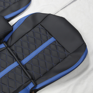 Coprisedile Personalizzato GANE 26 Anni Nuovo Adatto per <span class=keywords><strong>Volkswagen</strong></span> Golf Interni in Pelle Resistente all'Usura Traspirante Nero Blu - Product Image 3
