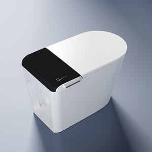 Inodoro de cerámica con bidé inteligente IPX4 con control remoto, asiento de calefacción instantánea automática, armario de inodoro con instalaciones avanzadas - Product Image 6