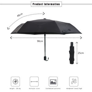 Nouveau design 2025, parapluie compact en tissus ultra-légers et ultra-lisses de haute technologie, facile à ranger pour les filles - Product Image 2