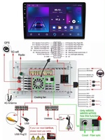 Écran tactile universel 2Din IPS QLED 2K 7 "/9"/10 "/13" CarPlay autoradio audio stéréo voiture écran Android lecteur DVD voiture